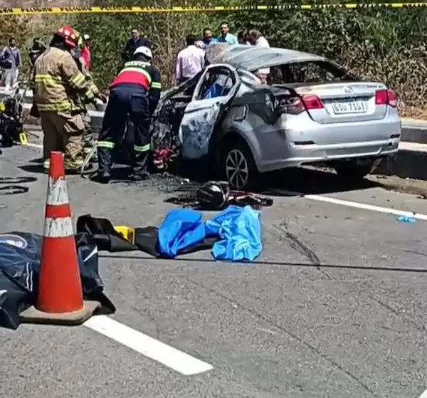 Accidente de tránsito en Manta