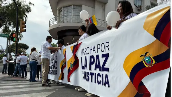 Marcha del 11 de septiembre en Guayaquil, está por iniciar