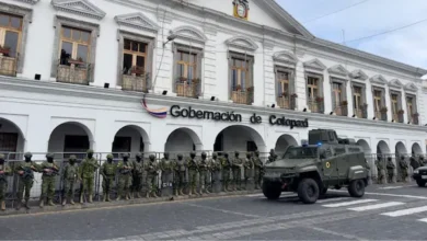 Daniel Noboa refuerza Latacunga con militares tras eliminar subsidio al diésel