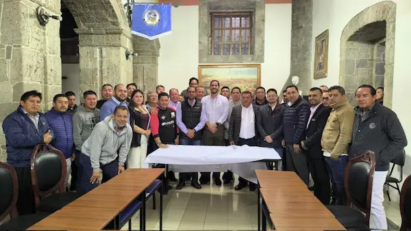 Reunión del gobierno con transportistas