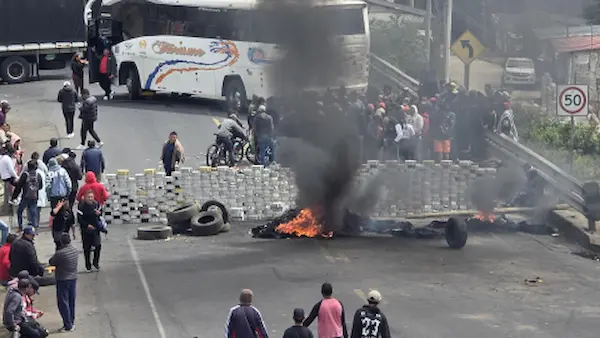 Manifestaciones en Ecuador
