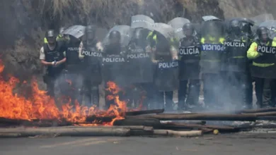 Cuarto día de Paro Nacional Ecuador | intensifican bloqueos y gasolineras cerradas