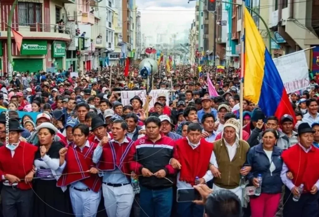 Dirigentes indígenas de Tungurahua llamados a Fiscalía.