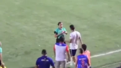 Momento antes de la agresión.