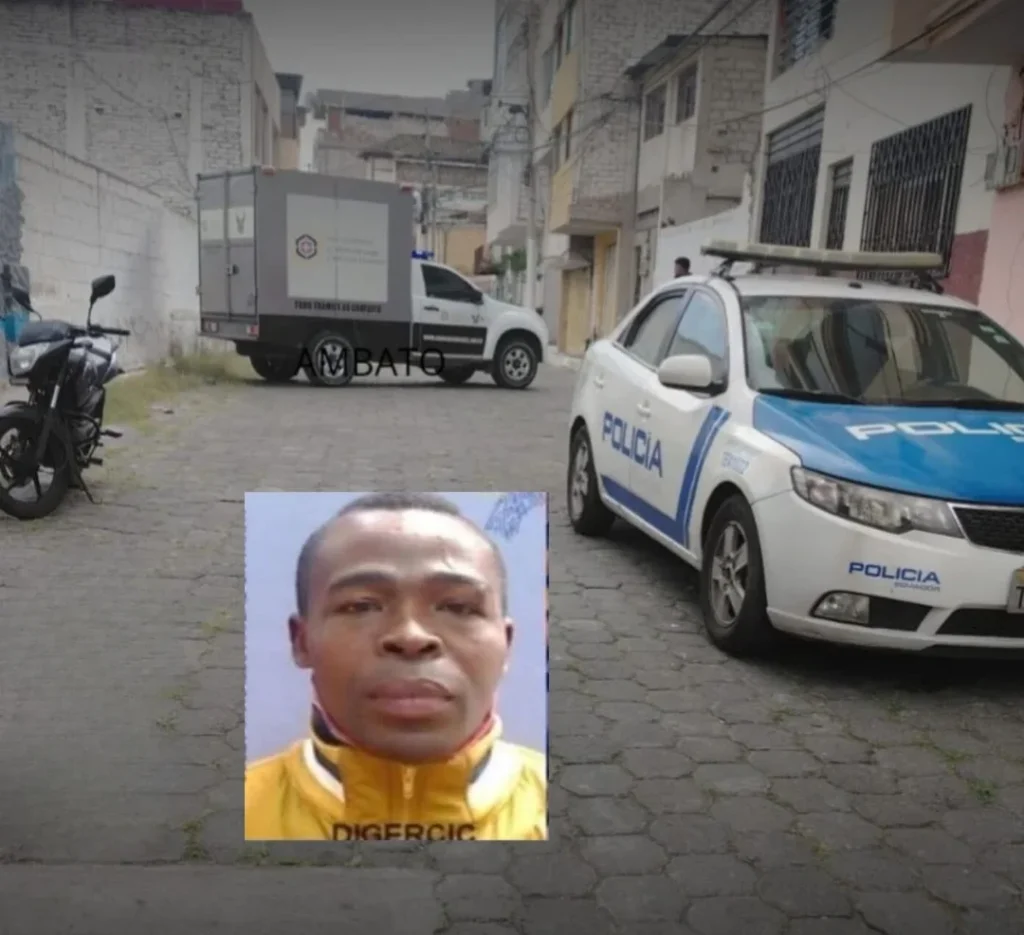 Encuentran el cuerpo de un hombre sin vida en Ambato.