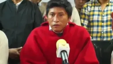 Fernando Guamán no rindió su versión en la Fiscalía de Chimborazo