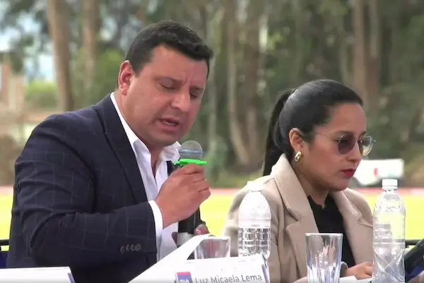 Galo Falconí, concejal de Riobamba.