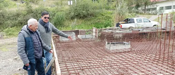 Infraestructura sin terminar del proyecto.