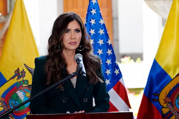 Secretaria de Seguridad Nacional de Estados Unidos, Kristi Noem
