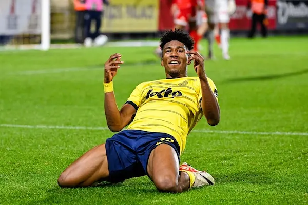 Kevin Rodríguez con el Union Saint-Gilloise.