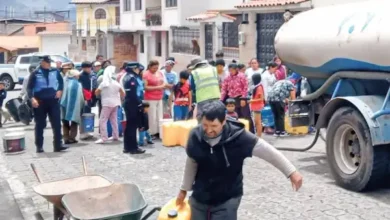 Norte de Riobamba está parcialmente sin agua potable