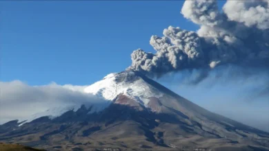 Simulacro por actividad del volcán Cotopaxi el 29 de octubre.