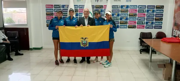 Equipo del Sudamericano en Salinas.