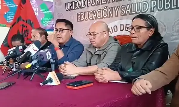 UNE, FUT y organizaciones sociales convocan a una gran marcha nacional