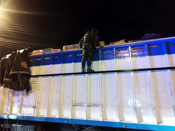 Operativo militar en Chimborazo