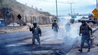 Gobierno reporta más de 10 detenidos por protestas contra alza del diésel