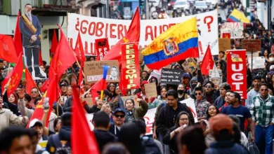 Estudiantes universitarios marcharon contra el gobierno por eliminación del subsidio al diésel