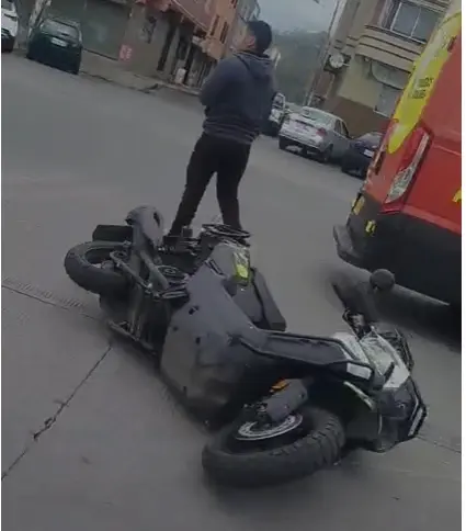 Accidente por la Espoch
