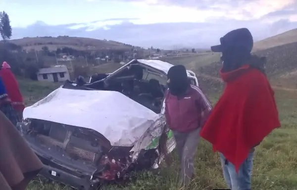 Joven de 19 años muere en accidente de tránsito en Alausí