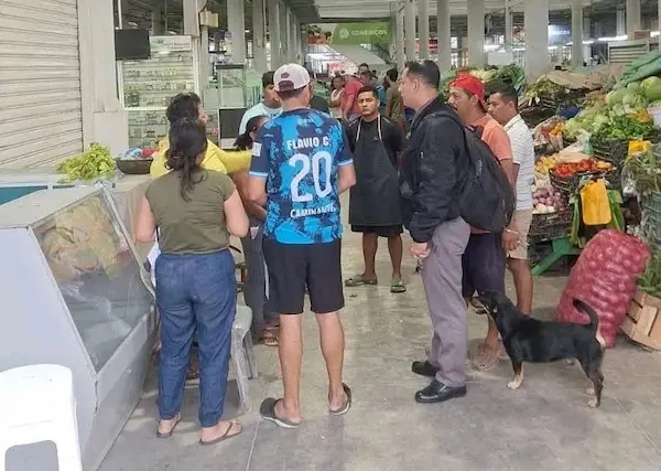 Hombre fue asesinado a balazos en el mercado