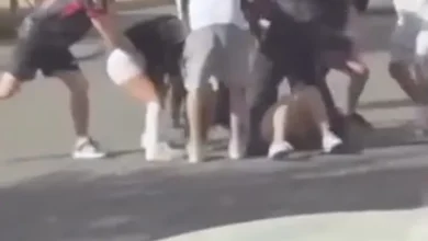 Jóvenes se pelearon en un parque de Riobamba