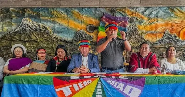 CONAIE anuncio el Paro Nacional en Ecuador