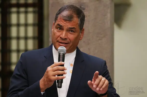 Expresidente Rafael Correa.