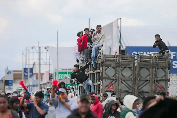Protestas en Ecuador