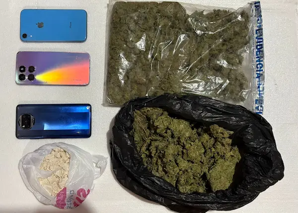 Drogas encontradas a los venezolanos