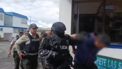 4 venezolanos procesados por terrorismo en Riobamba