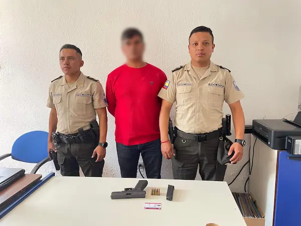 Hombre detenido con arma en Guano tras incidente familiar