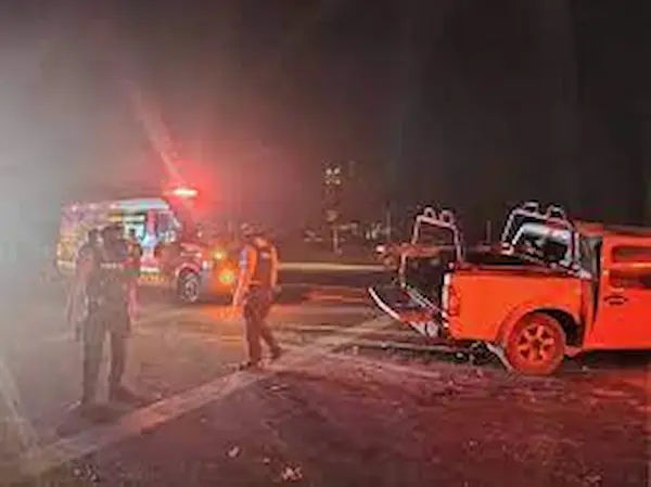 Accidente de tránsito de exreina