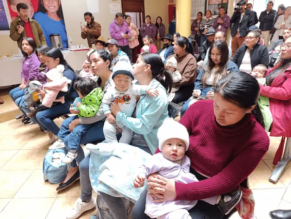 Inauguran sala de lactancia materna en el MIESS Riobamba