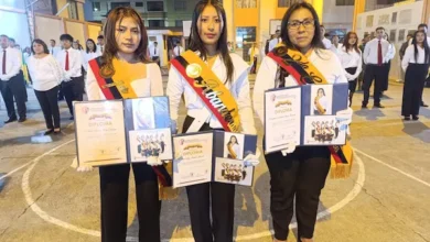 Colegio Martiniano Guerrero proclamó abanderados y juró lealdad