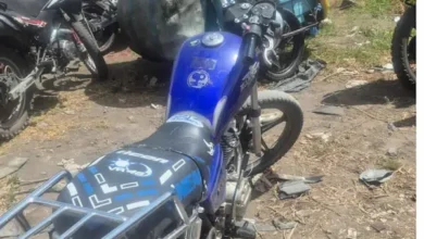 Policía Nacional recuperó moto en Riobamba