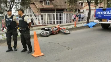 Hombre de 36 años murió en accidente en moto en Pallatanga