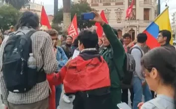 Movilizaciones en Riobamba este 23 de septiembre
