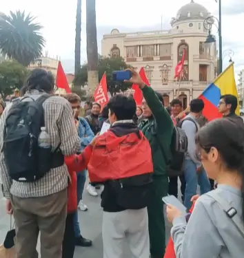 Movilizaciones en Riobamba este 23 de septiembre