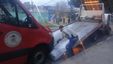 Ambulancia de Bomberos es robada durante emergencia médica