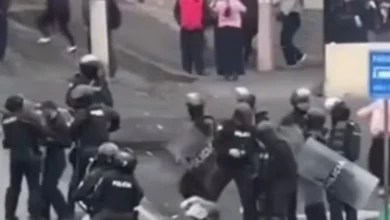 2 detenidos en Guaranda tras protestas trasladados a Manabí.