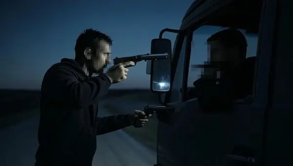 Roban camión con 3.000 bloques