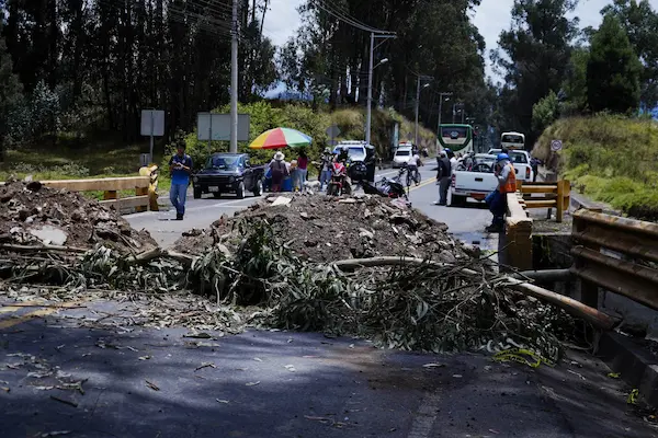 Paro Nacional Ecuador | Estado vial hoy 20 de octubre de 2025