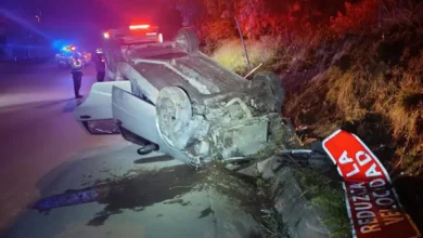 Accidente de tránsito en Guano deja una mujer herida