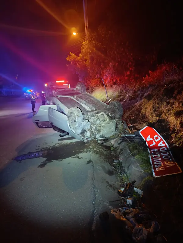 Accidente de tránsito en Guano deja una mujer herida