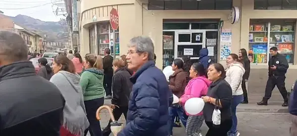 Marcha contra el paro nacional
