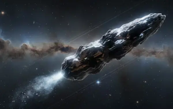 Un cometa o una nave extraterrestre