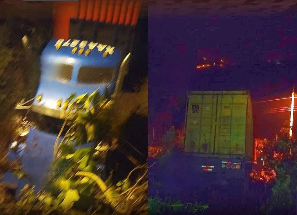 Accidente en la vía Guaranda Ambato deja una persona herida.