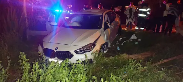 2 heridos en fuerte accidente de tránsito en Guano