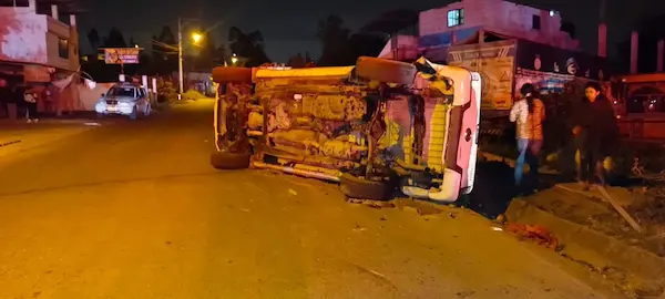 Las personas que veían la escena no creían que la tragedia no fue mayor