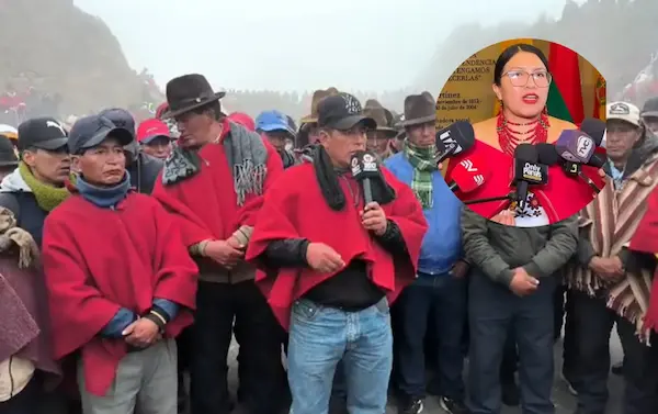 Alausí cuestiona ausencia de Carmen Tiupul en el Paro Nacional